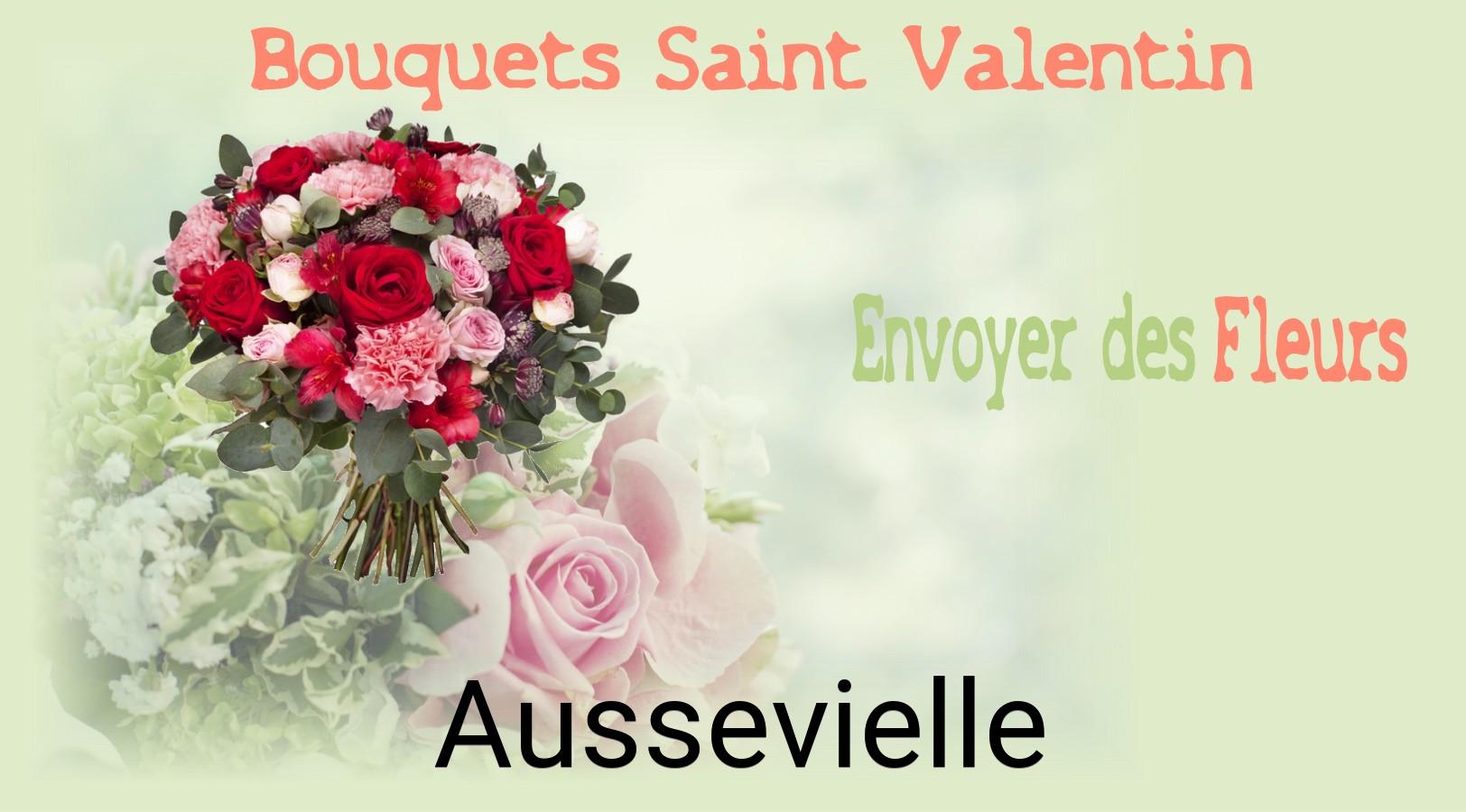 Roses de Saint-Valentin livrées à Aussevielle